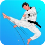 karate workout at home android application logo